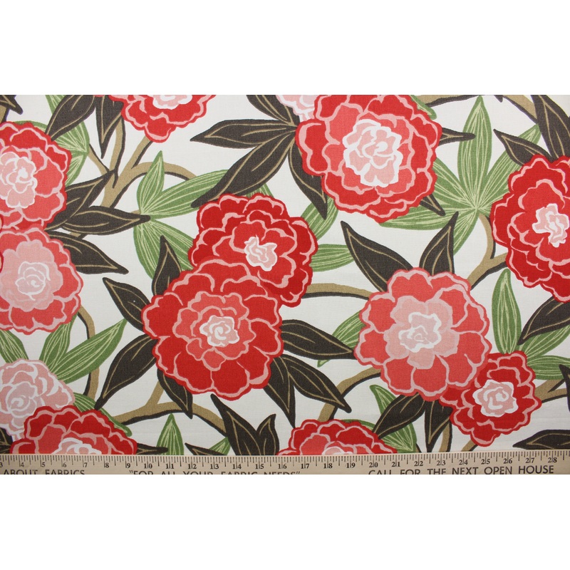 Robert Allen Peony Vine in Coral