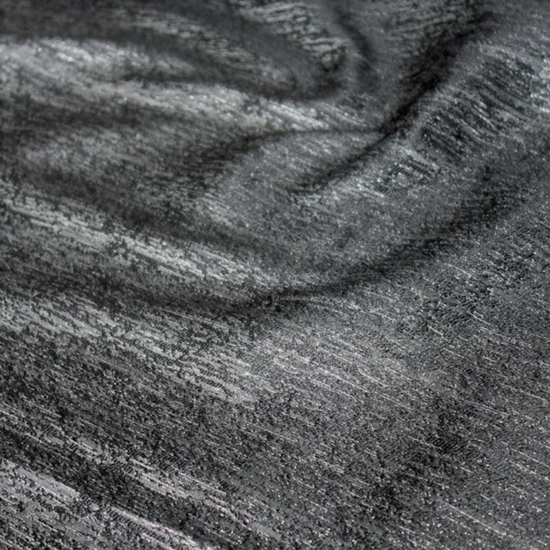 Sterling Jacquard Wholesale Fabric in Black