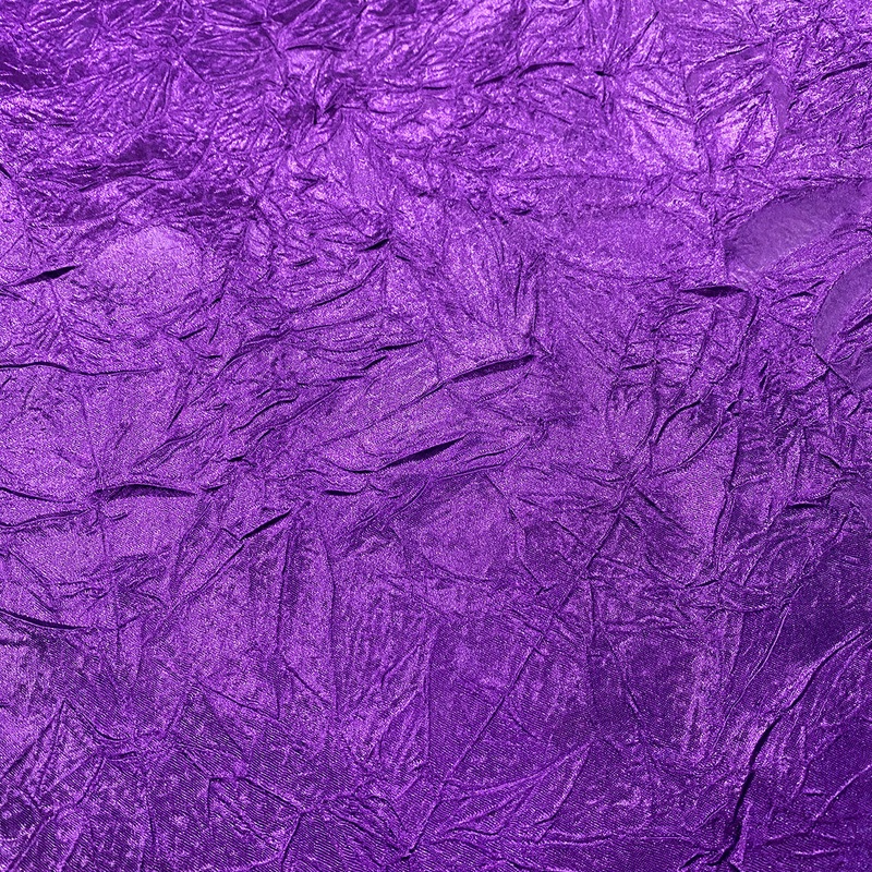 Crush Satin (Bichon) Wholesale Fabric in Plum 555