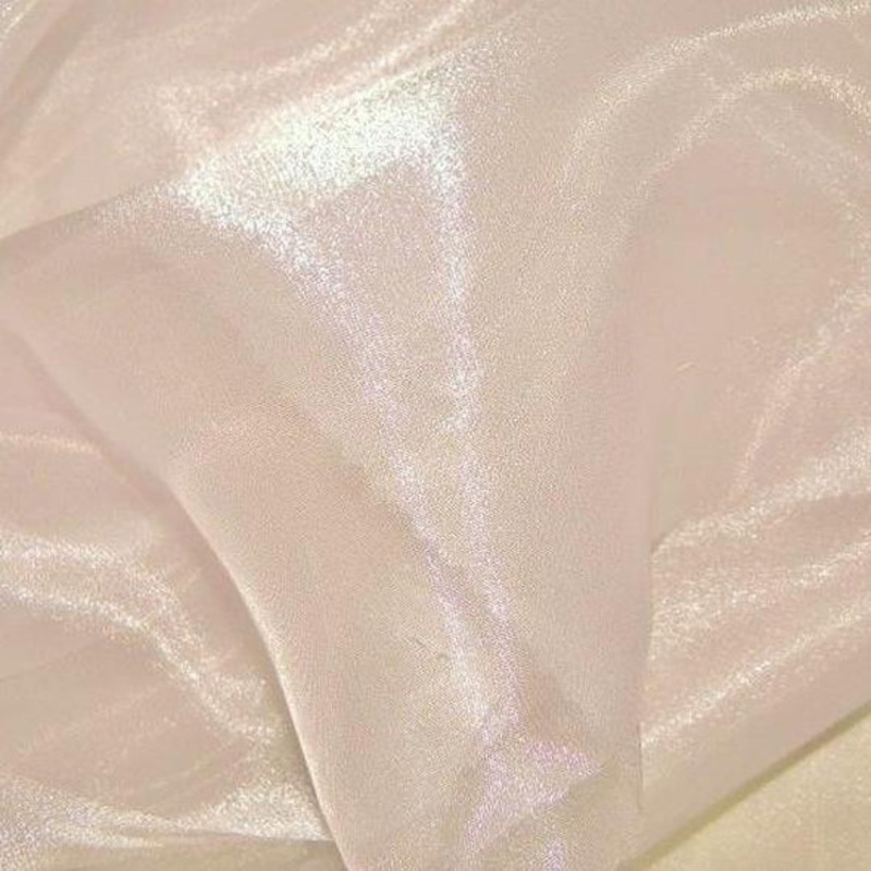 Crystal Organza Wholesale Fabric in Peach 705