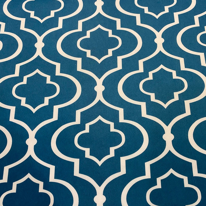 Gatsby Print (Lamour) Wholesale Fabric in Teal