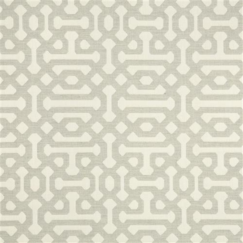 Fretwork - Sunbrella Outdoor - Pewter