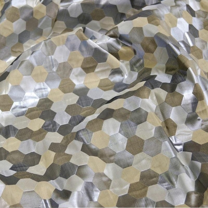Metro Jacquard (Reversible) Wholesale Fabric in Khaki