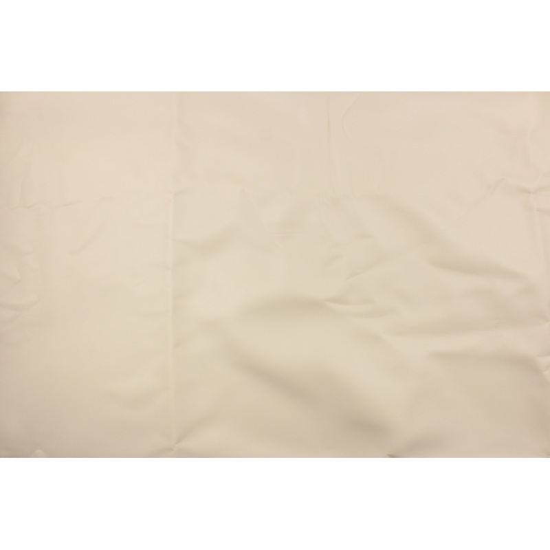 Smooth Textured Faux Leather Fabric in Pale Beige
