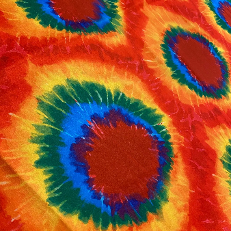 Tie-Dye Print (Dupioni) Wholesale Fabric