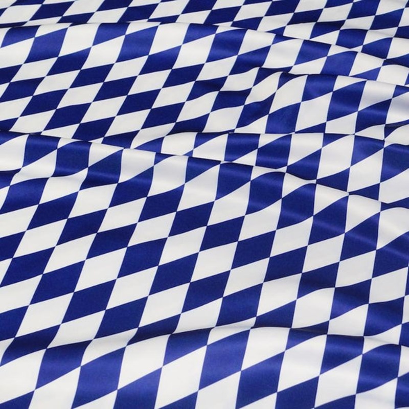 Harlequin Print (Lamour) Wholesale Fabric in Royal