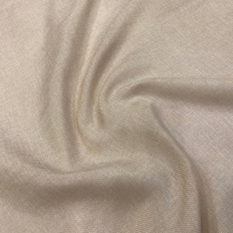Imitation Burlap Drapery Panel in Natural