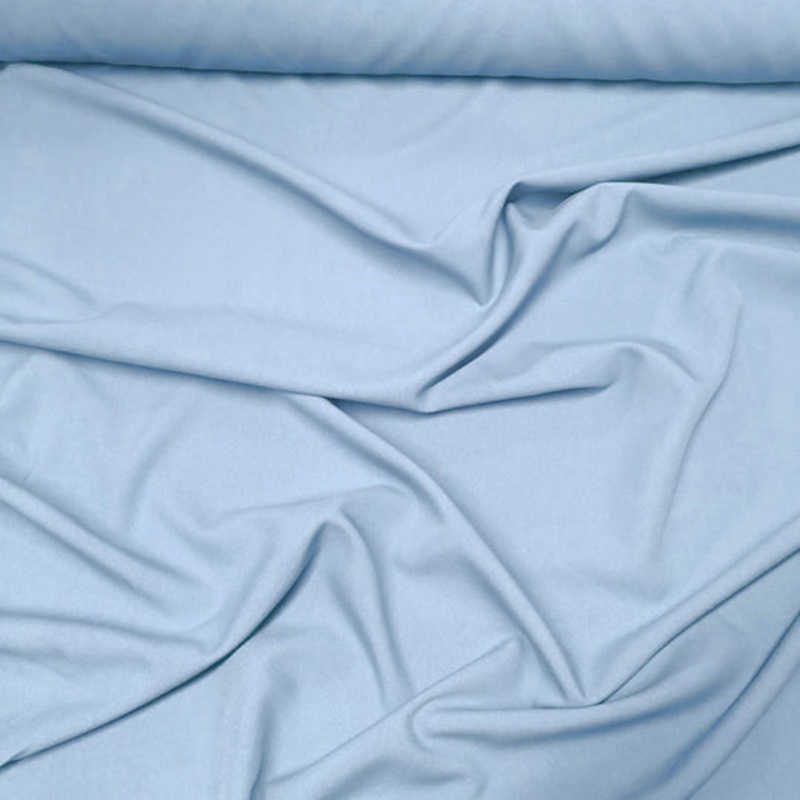 Interlock (Ecoline) Drapery Panel in Baby Blue 1121