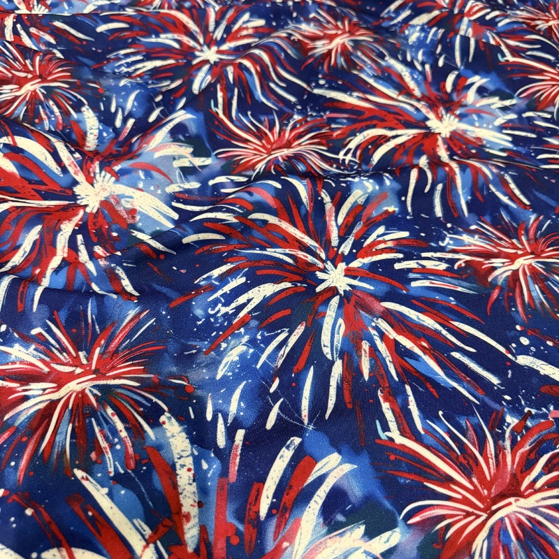 Patriotic (Poly Print) Drapery Panel