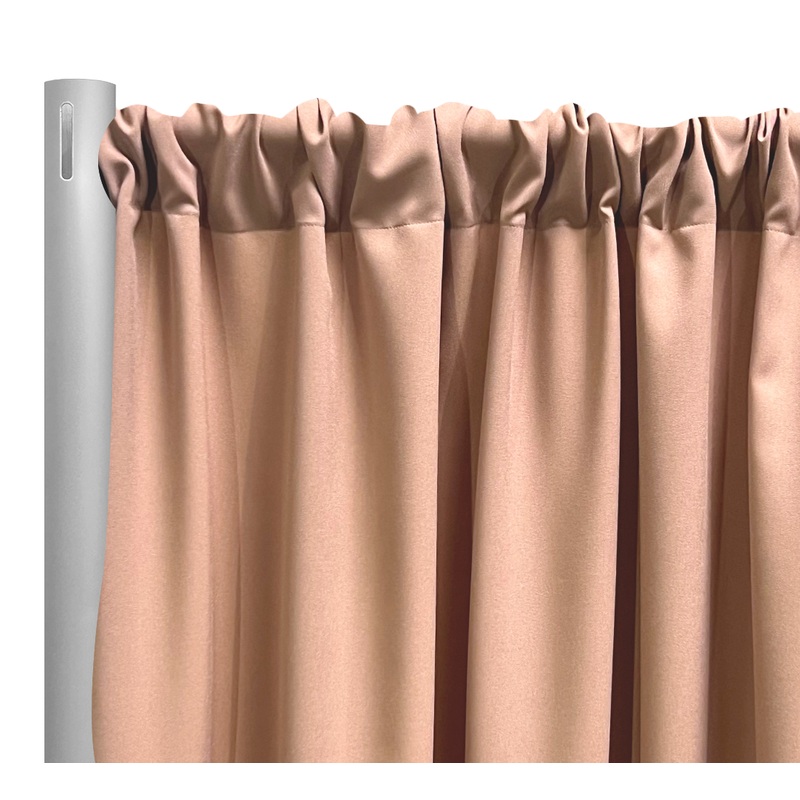 Premium Poly (Poplin) Drapery Panel in Gold 1670