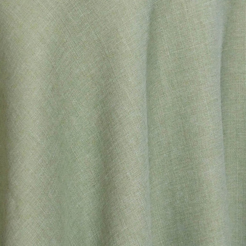 Rustic Linen Drapery Panel in Sage