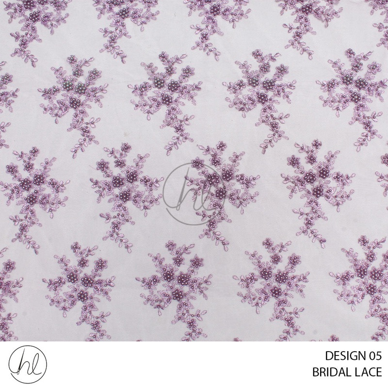 BRIDAL LACE PER M DESIGN 05 PURPLE COLLECTION 06