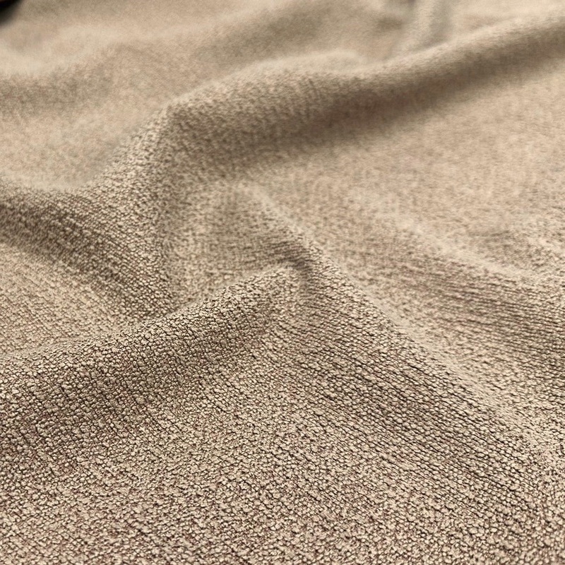 Cloud Chenille Drapery Panel in Taupe