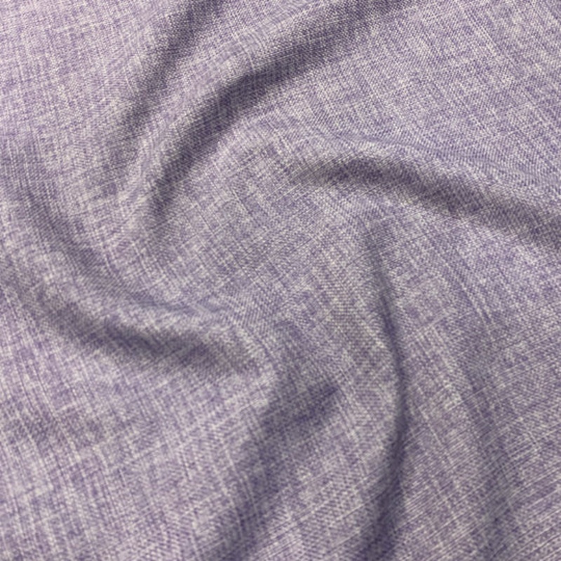 Imitation Burlap Drapery Panel in Lavender