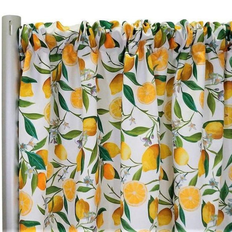 Lemon (Poly Print) Drapery Panel