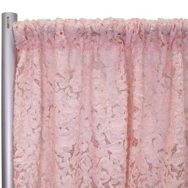 Patina Sheer Drapery Panels (56" Wide) / 6 Colors