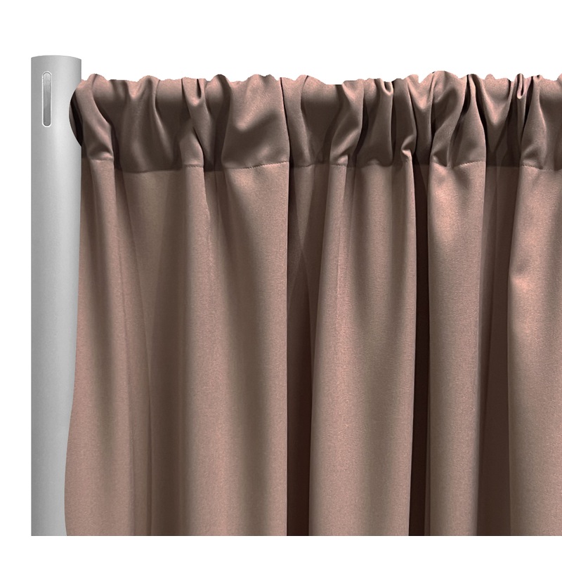 Premium Poly (Poplin) Drapery Panel in Sand 1779