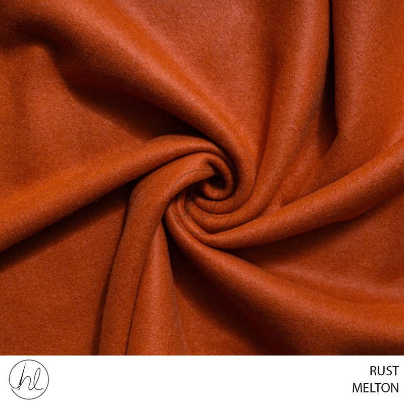 AN MELTON 51 RUST 150CM PER M