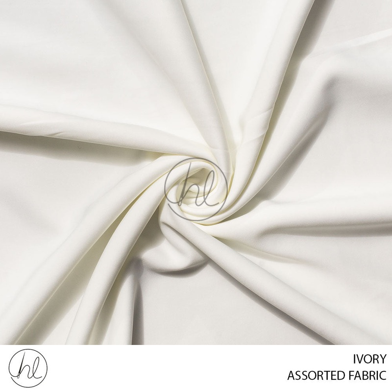 ASSORTED FABRIC 51 IVORY 150CM PER M