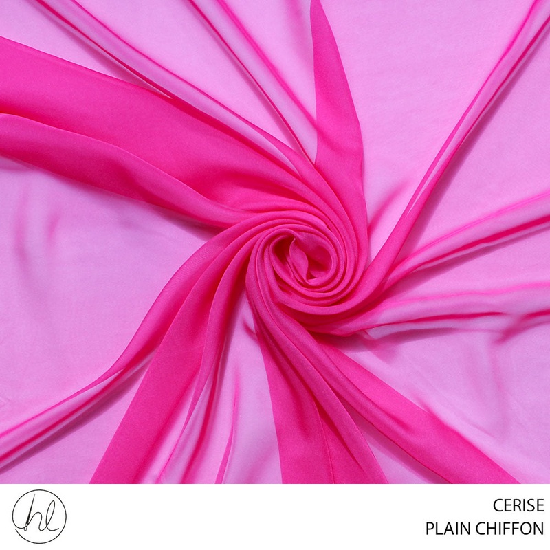 CHIFFON P/D 30D CERISE ROLL 001 1