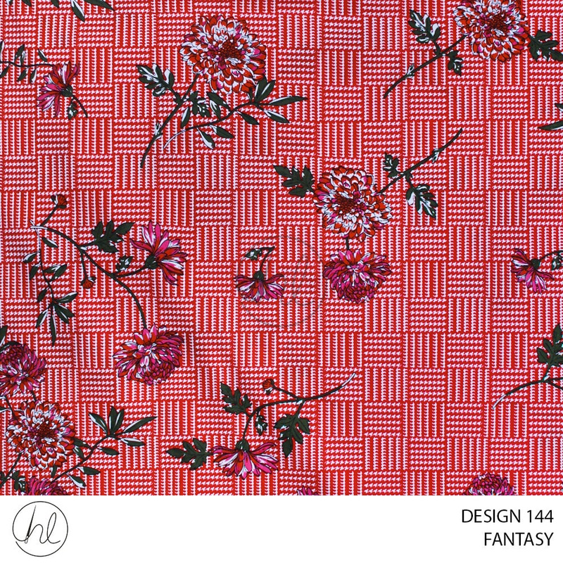FANTASY 51 RED 150CM PER M