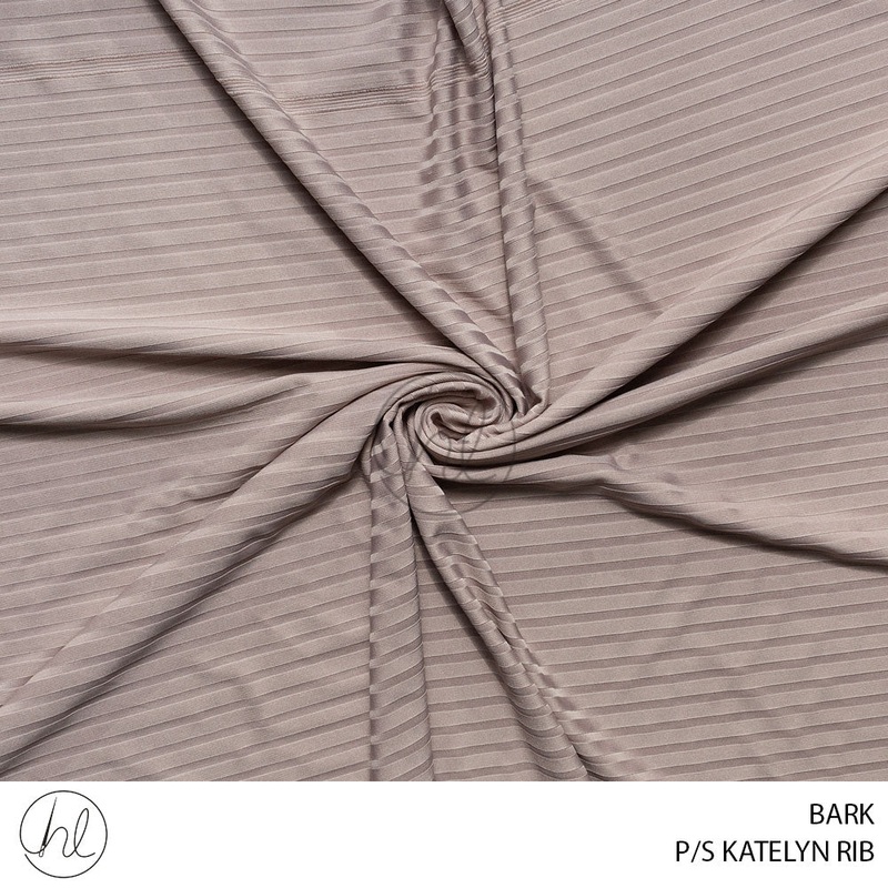P/S KATELYN RIB 51 BARK 150CM PER M