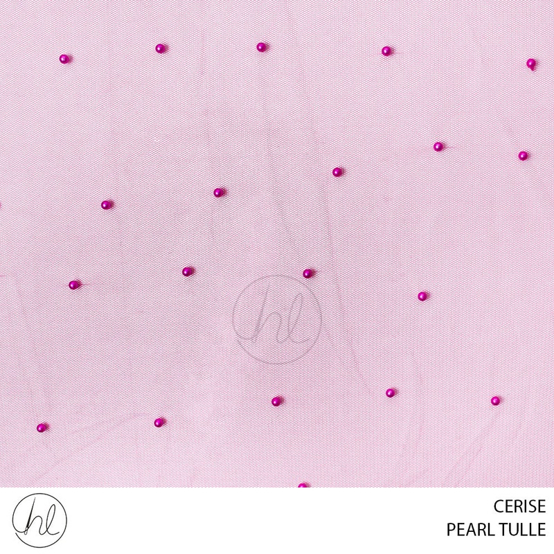 PEARL TULLE 781 CERISE 130CM PER M
