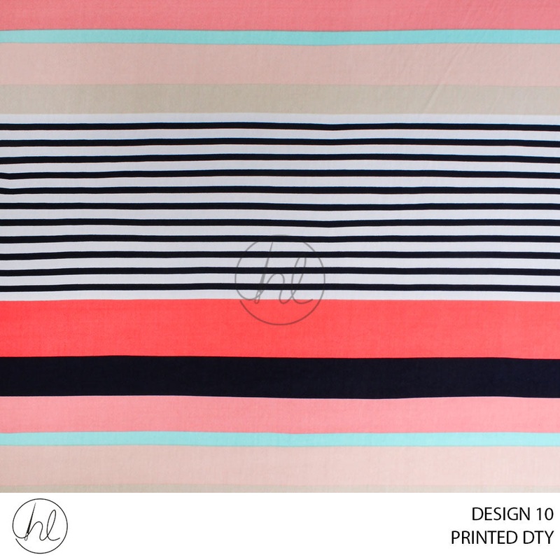 PRINTED DTY 51 SEASHELL 150CM PER M