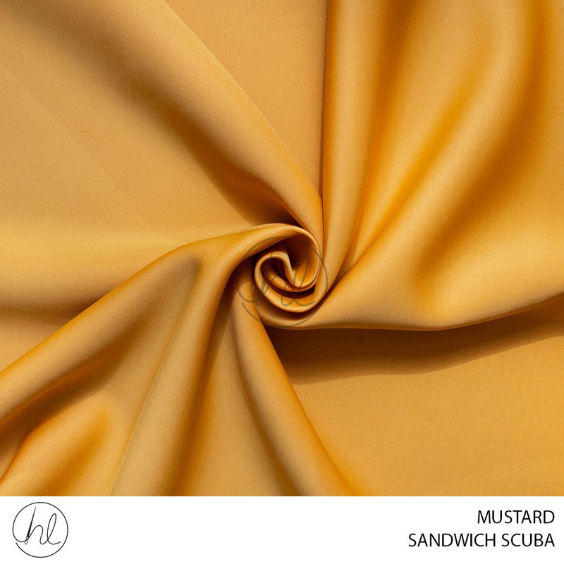 Sandwich Scuba 781 Mustard 150cm Per M