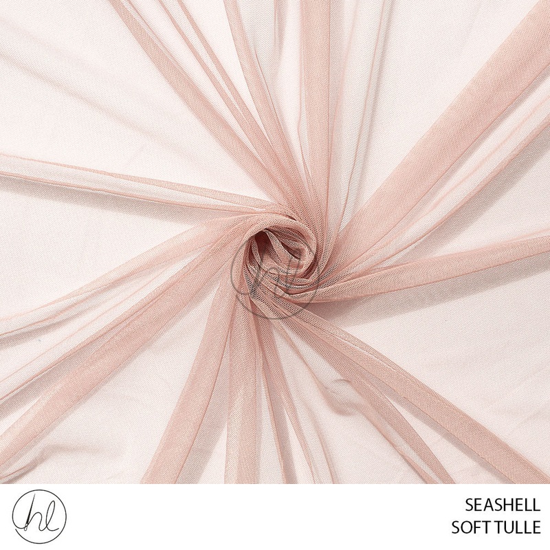 SOFT TULLE 781 SEASHELL 150CM PER M