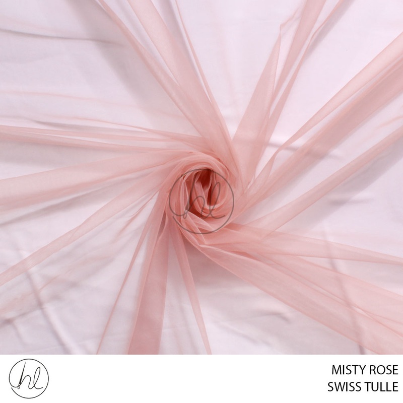 SWISS TULLE 53 MISTY ROSE 150CM PER M