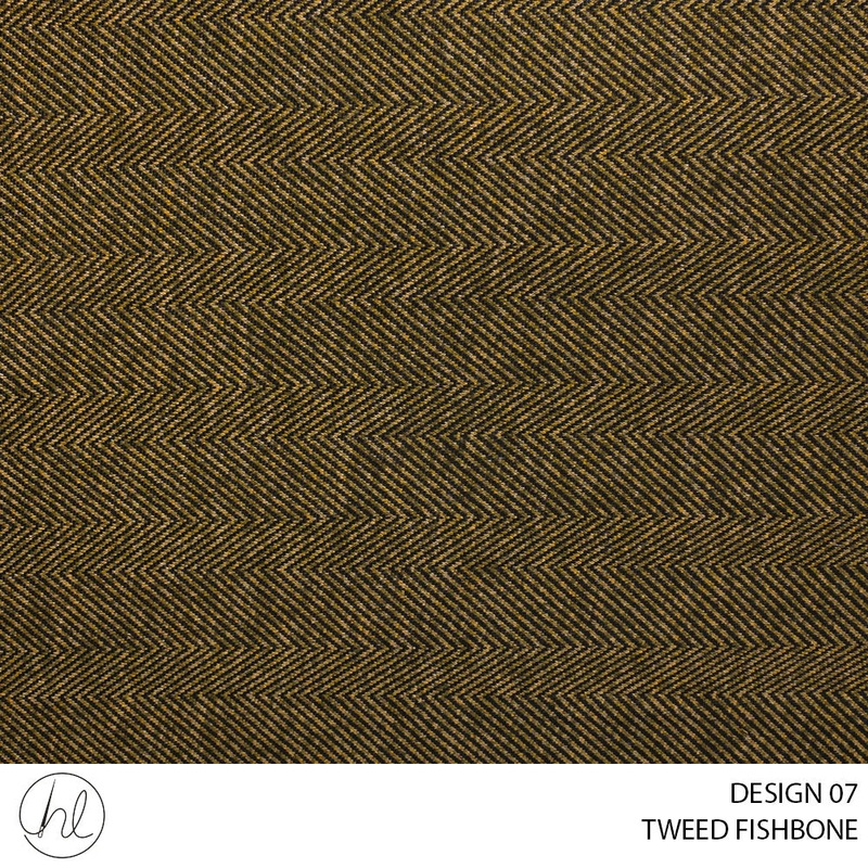 TWEED FISHBONE 51 MUSTARD 150CM PER M