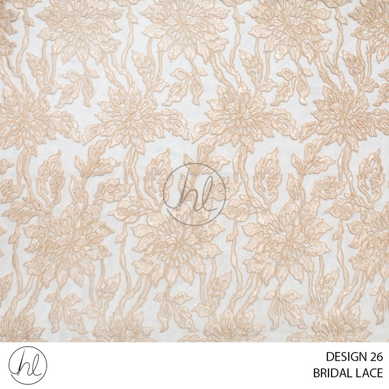 BRIDAL LACE 51 PER M DESIGN 26 NUDE COLLECTION 05