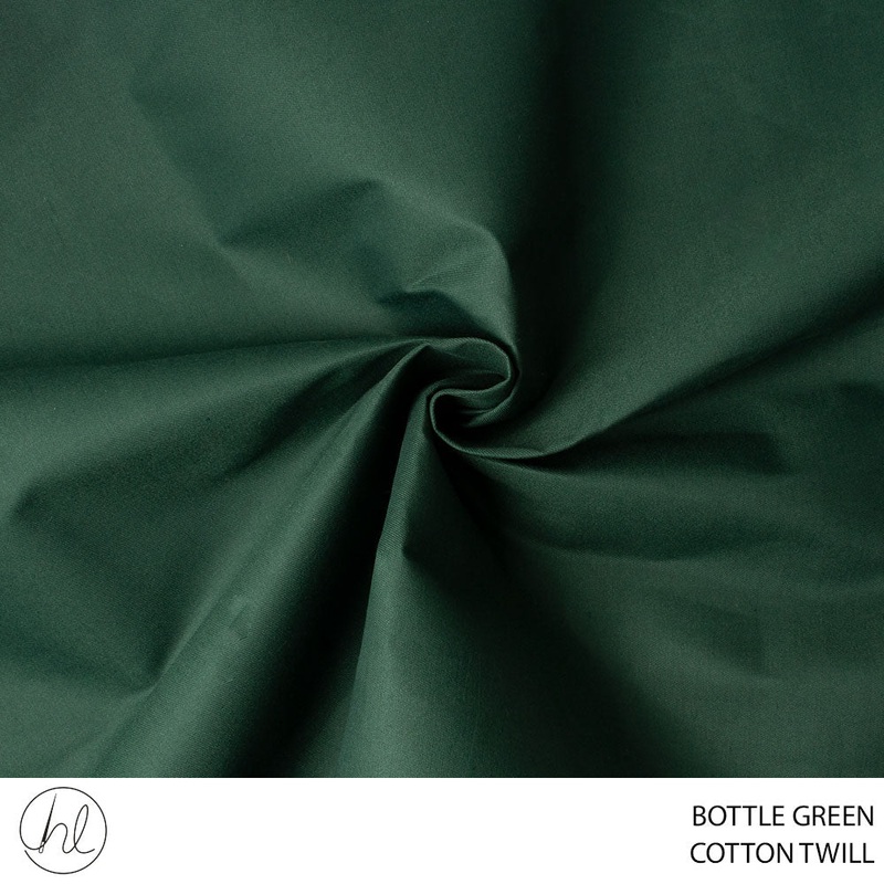 COTTON TWILL PD 150CM BOT/GREEN ROLL 001 1