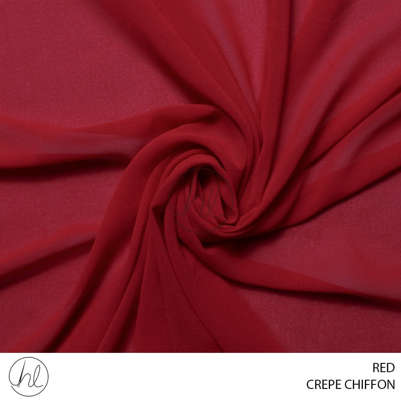 CREPE CHIFFON 781 RED 150CM PER M