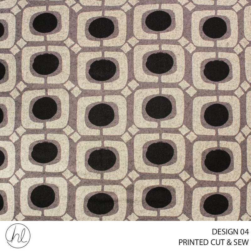 CUT & SEW PRINTED IVORY ROLL ROLL 001