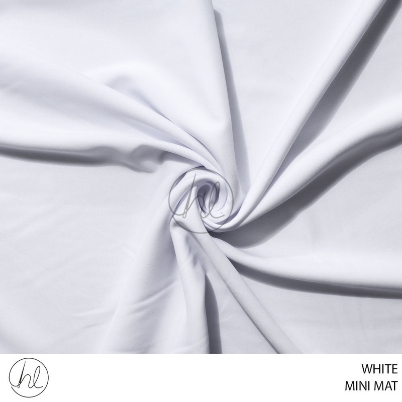 MINI MAT 781 WHITE 150CM PER M