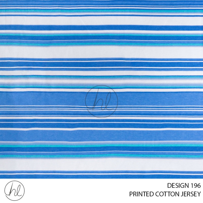 PRINTED COTTON JERSEY 51 SKY BLUE 150CM PER M