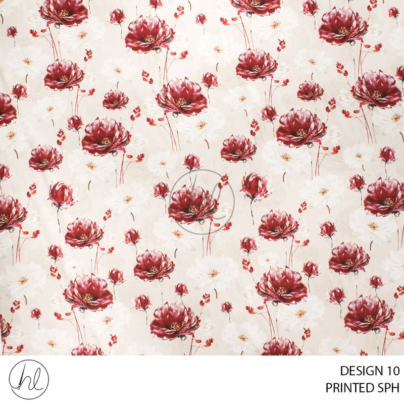 PRINTED SPH 56 CREAM 150CM PER M