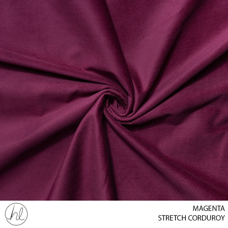 STRETCH CORDUROY 51 MAGENTA 150CM PER M