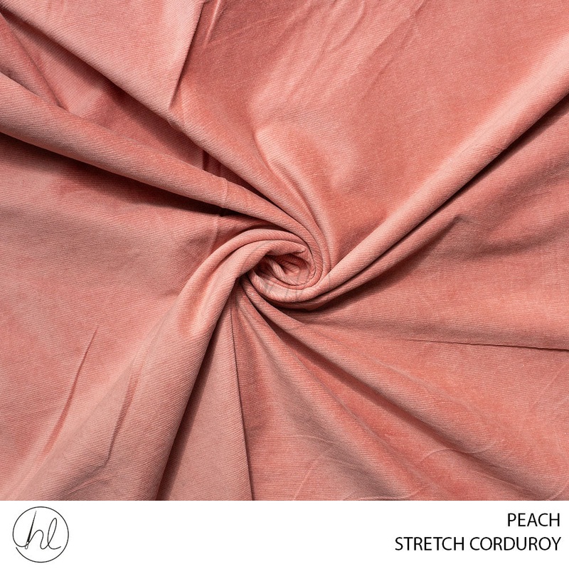 STRETCH CORDUROY 51 PEACH 150CM PER M