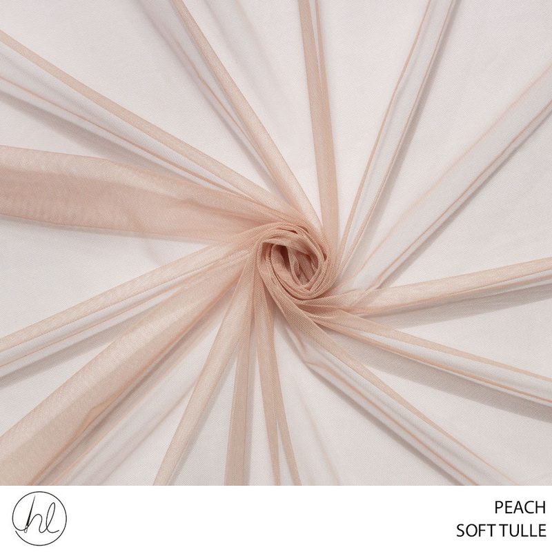 TULLE SOFT 150CM PEACH ROLL 001 EACH