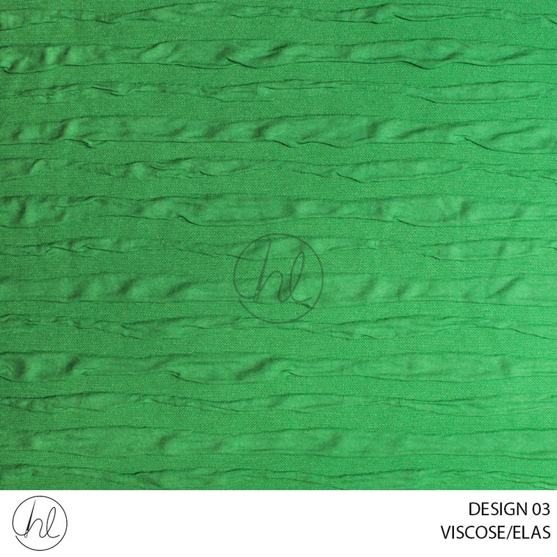 VISCOSE/ELAS 51 APPLE 150CM PER M