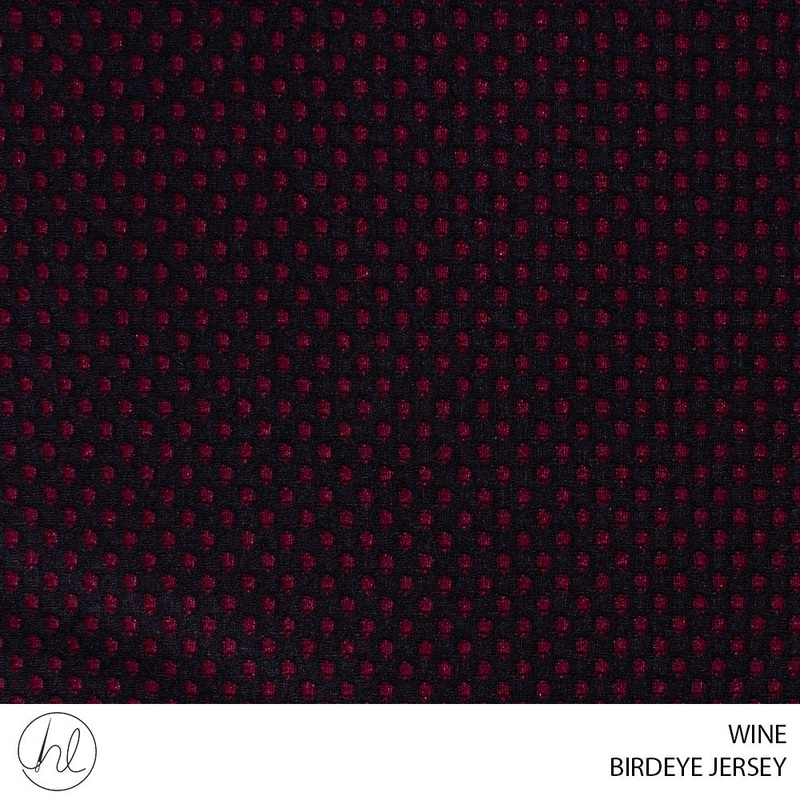 BIRDEYE JERSEY 51 WINE 150CM PER M