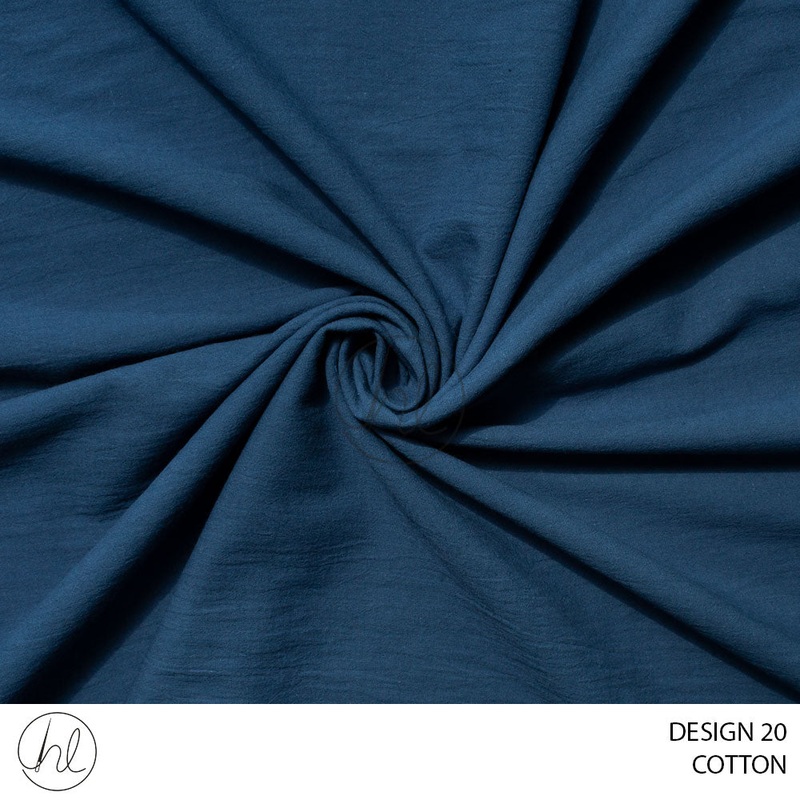 Cotton 51 light royal blue 150cm per m