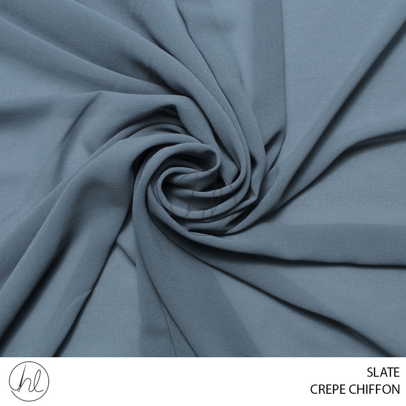 CREPE CHIFFON 781 SLATE 150CM PER M