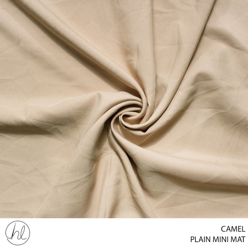 MINI MAT PLAIN FABRIC 150CM CAMEL