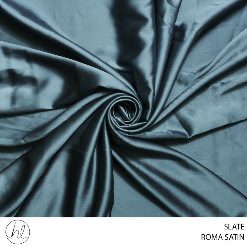 ROMA SATIN 781 SLATE 150CM PER M