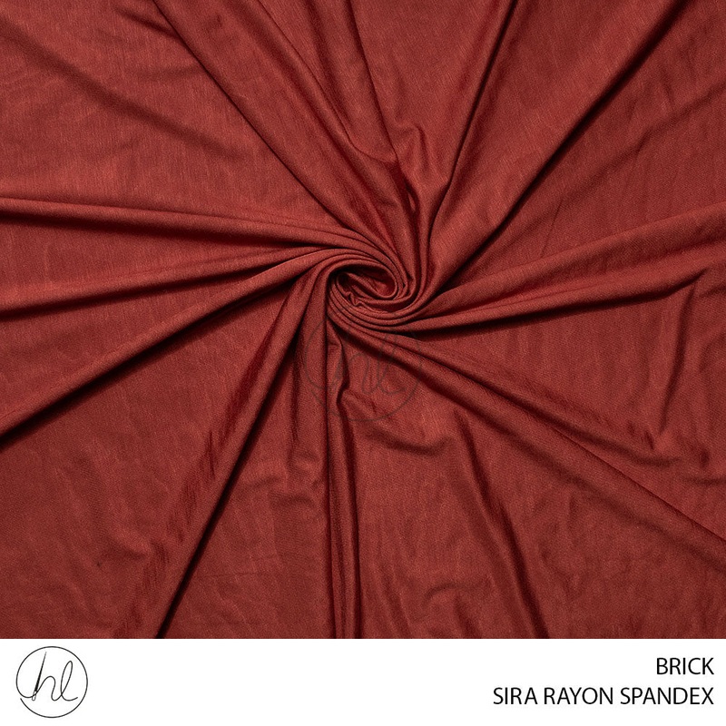 SIRA RAYON SPAN 51 BRICK 150CM PER M
