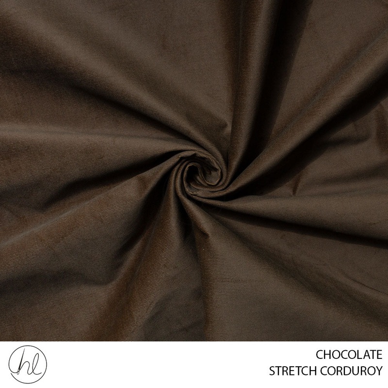 STRETCH CORDUROY 51 CHOCOLATE 150CM PER M